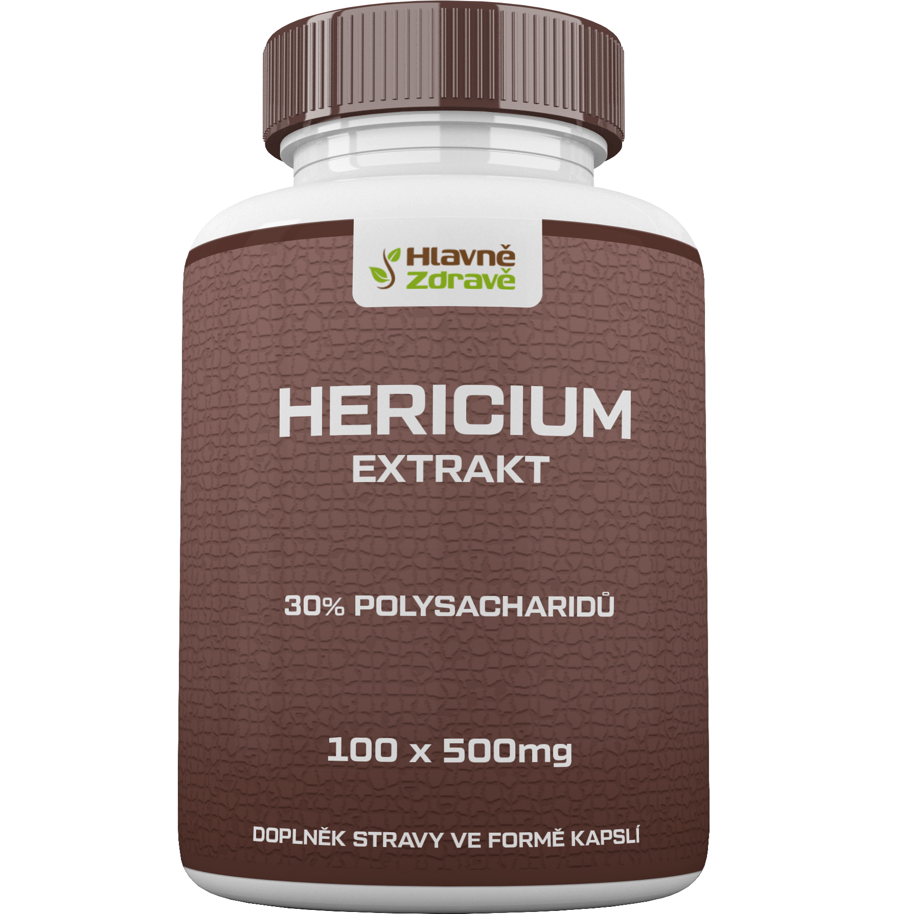 hericium extrakt prasek 30% polysacharidů 100 kapslí x 500mg
